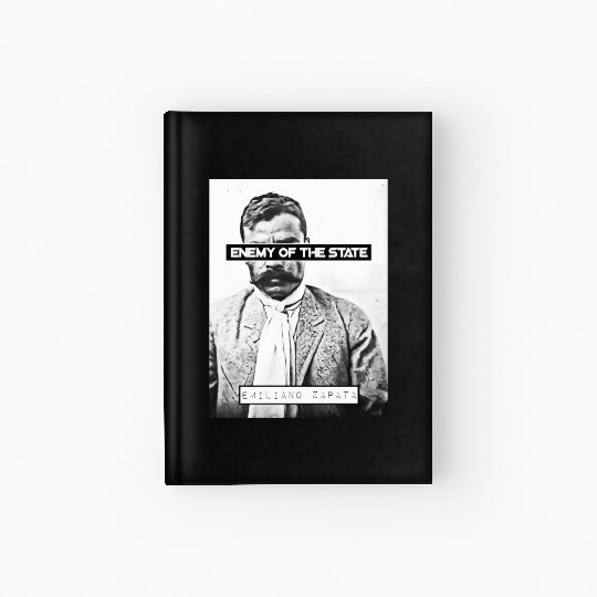 Emiliano Zapata (EOTS) (B&W) Hardcover Journal