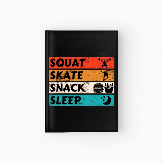 Bold Motivational Lifestyle Poster Hardcover Journal