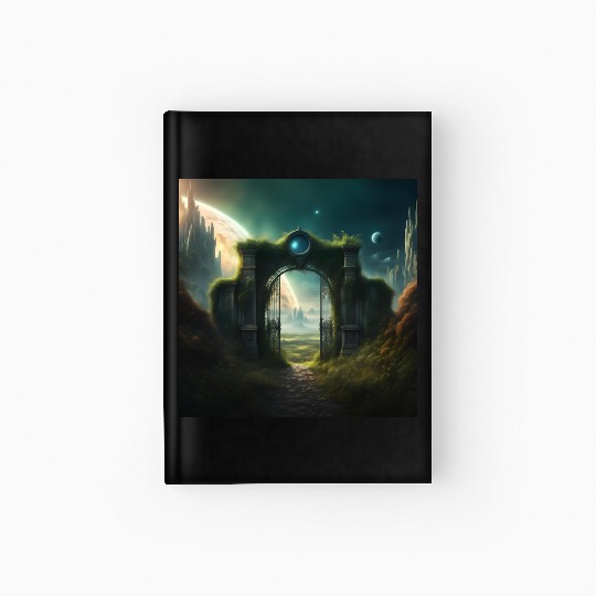 Mystical Portal to an Alien World / Planet Gate Hardcover Journal