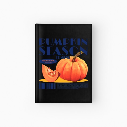Pumpkin Season Hardcover Journal
