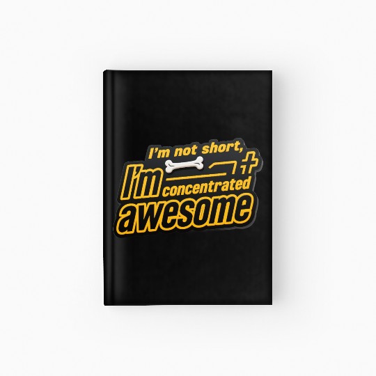 Concentrated Dog Bone Affirmation Hardcover Journal