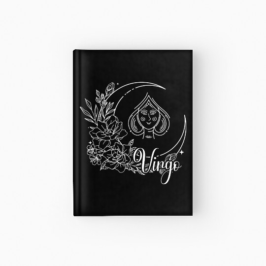 Virgo zodiac astrology Hardcover Journal