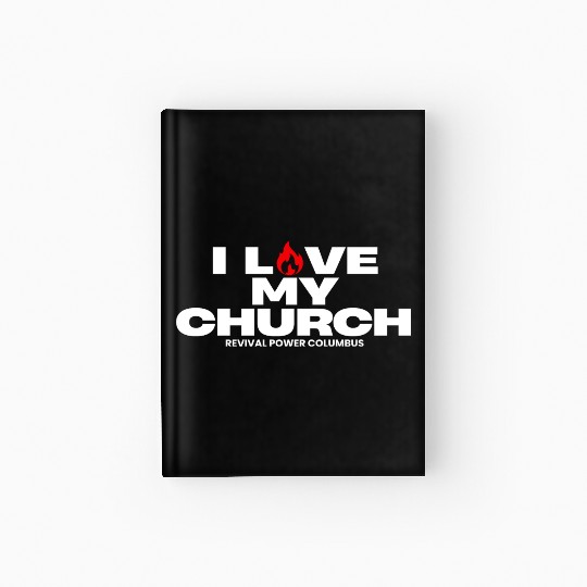 I Love my Church - Red Hardcover Journal