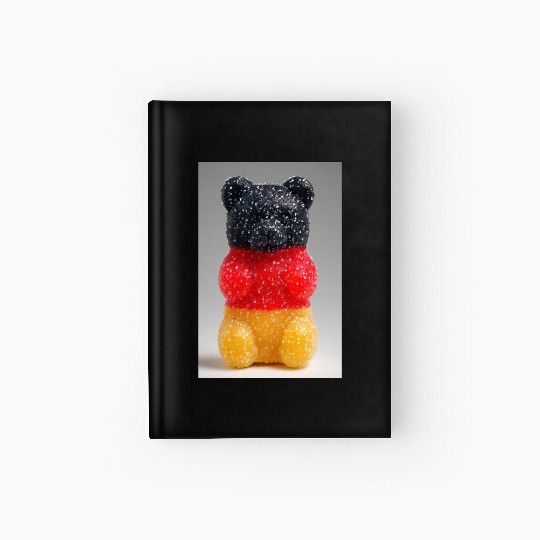 German Flag Gummy Bear Hardcover Journal