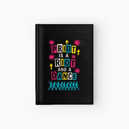 Queer Pride Queer Joy LGBTQ+ Affirmation Trans Hardcover Journal