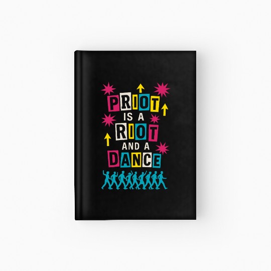 Queer Pride Queer Joy LGBTQ+ Affirmation Trans Hardcover Journal