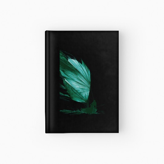Tropical Leaf Sailing Art Hardcover Journal
