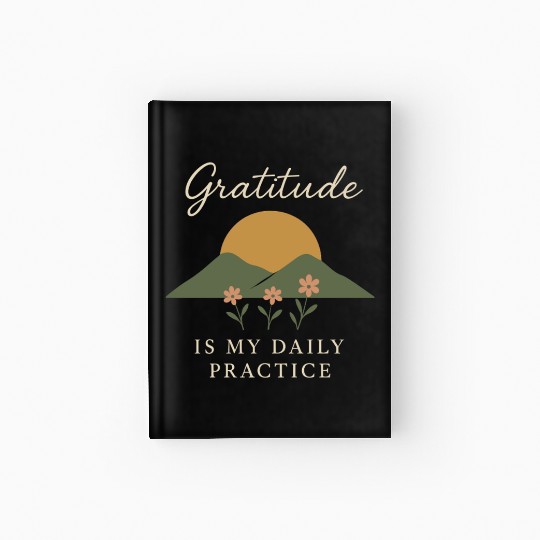 Gratitude Mindfulness Positive Affirmation Daily Hardcover Journal