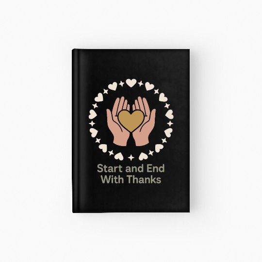 Gratitude Mindfulness Positive Affirmation Daily Hardcover Journal