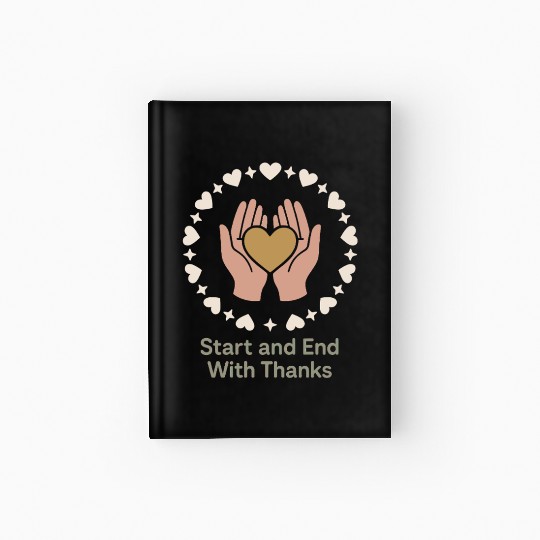 Gratitude Mindfulness Positive Affirmation Daily Hardcover Journal