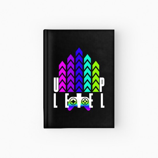 Level Up Gaming Hardcover Journal