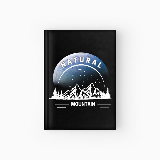 Natural Mountain Wilderness Design Hardcover Journal