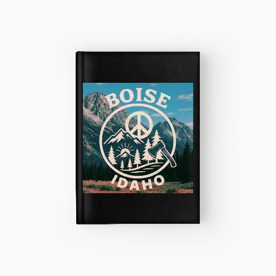 Boise, Idaho (B) Hardcover Journal