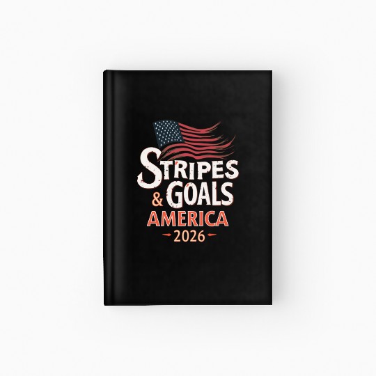 Stars, Stripes & Goals – USA Soccer World Cup 2026 Hardcover Journal