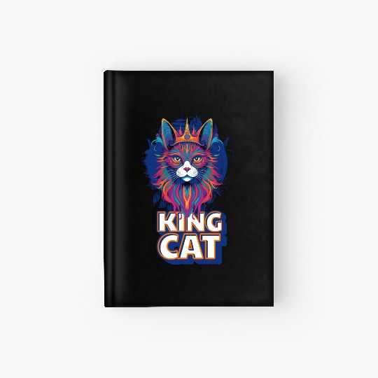 King Cat Hardcover Journal