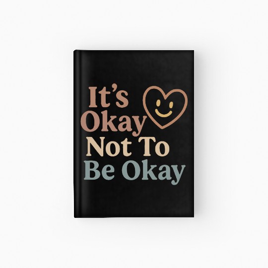 Comforting Heartfelt Affirmation Design Hardcover Journal