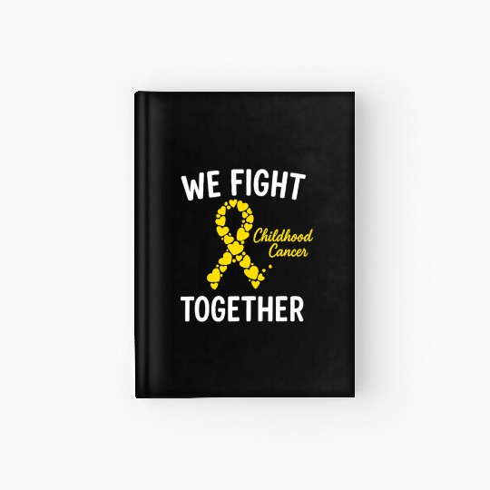 Childhood Cancer Awareness Hardcover Journal