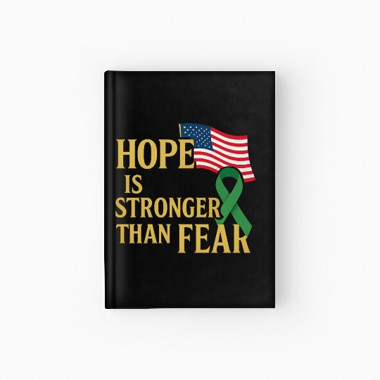 Childhood Cancer Awareness Hardcover Journal