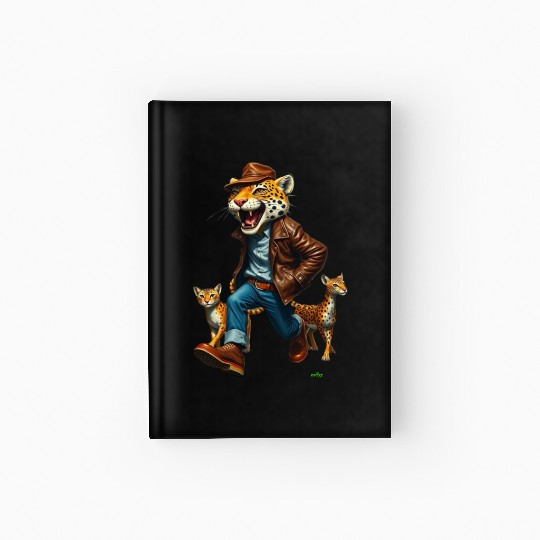 Happy Jack the Jaguar.   by m@xx. Hardcover Journal