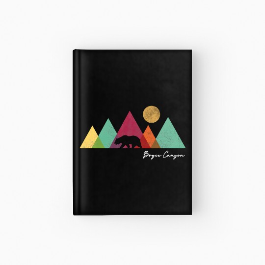 Bryce Canyon National Park Colorful Bear Mountains Hardcover Journal