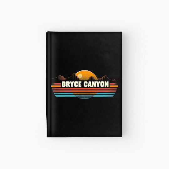 Bryce Canyon US National Park Vintage Hardcover Journal