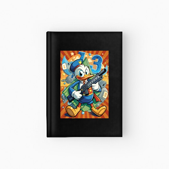 Duck Guardian of Number 1 Hardcover Journal