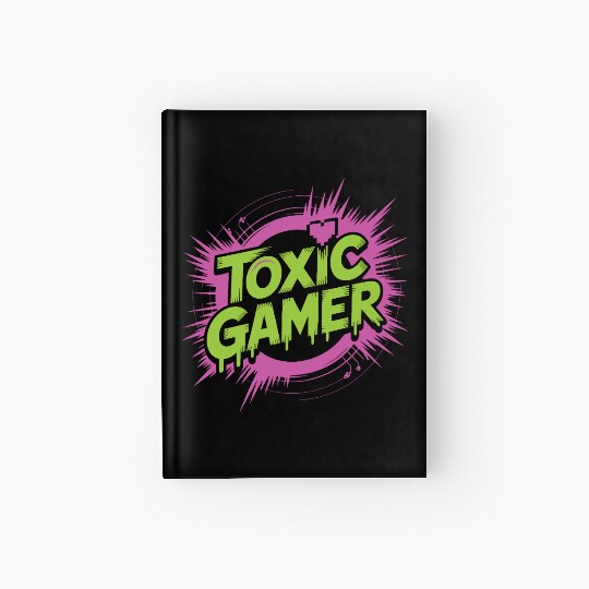 Toxic Gamer Hardcover Journal
