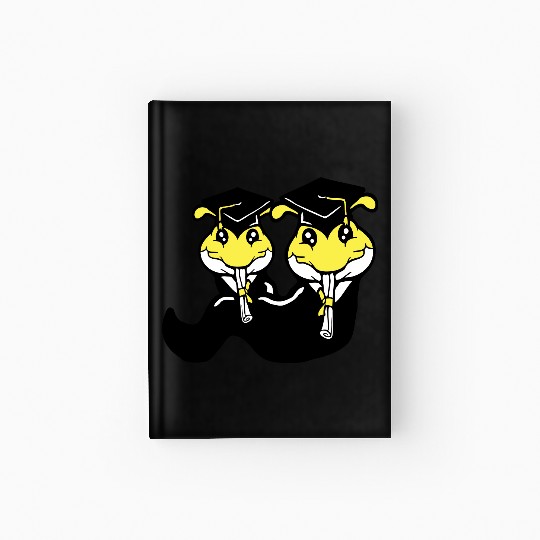 2 Caterpillar school graduation passed two College Hardcover Journal