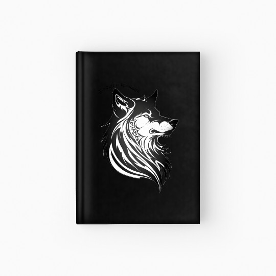 My Pack Is Imaginary - Lone Wolf Hardcover Journal