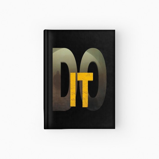 Bold DRONE Graphic Print Design Hardcover Journal