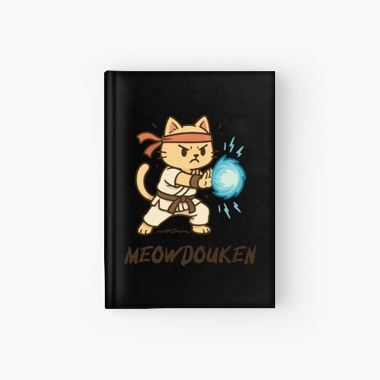 Meowdouken Street Fighter Hardcover Journal