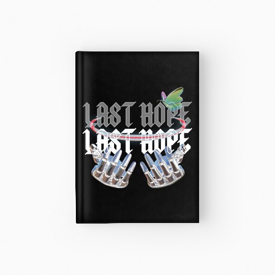 Last Hope Cyber Gothic Y2K Aesthetic Hardcover Journal