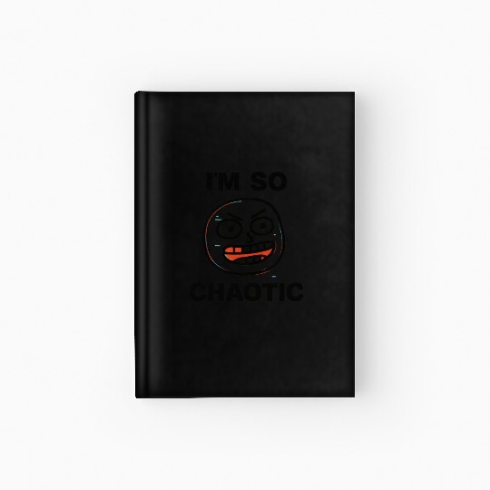 Retro Glitch Y2K Meme Hardcover Journal – 404 Fun Not Found
