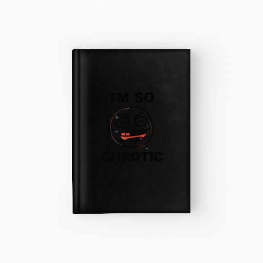 Retro Glitch Y2K Meme Hardcover Journal – 404 Fun Not Found