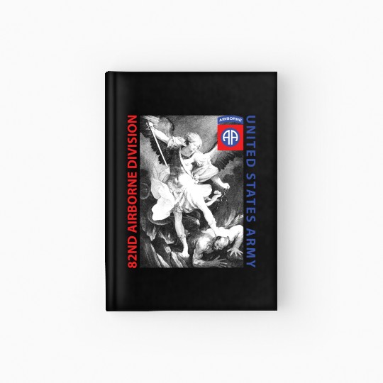 82nd Airborne - Saint Michael Hardcover Journal
