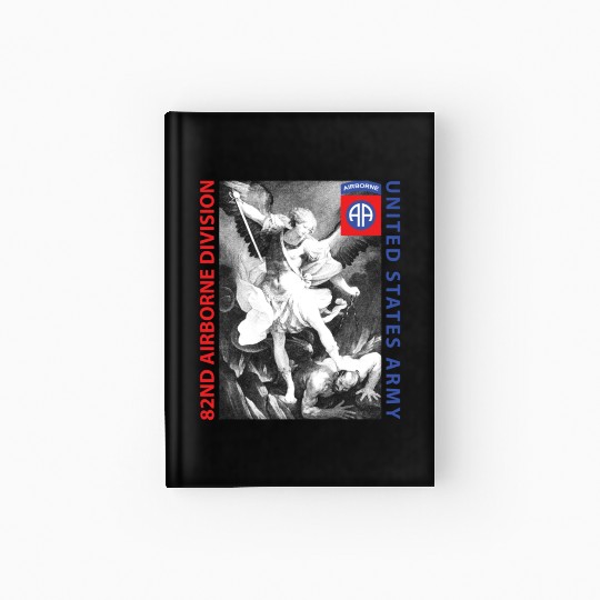 82nd Airborne - Saint Michael Hardcover Journal