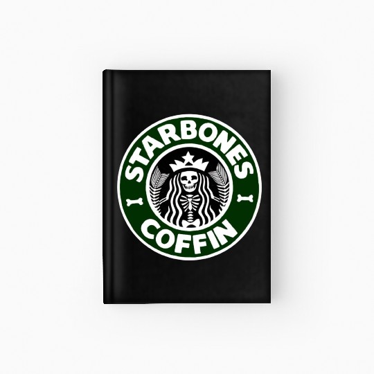 Starbones Coffin Hardcover Journal