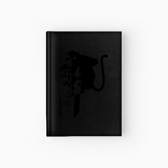 Banksy Detinator Monkey Hardcover Journal