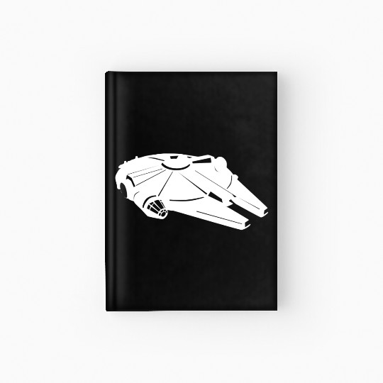 Millennium Falcon White Hardcover Journal
