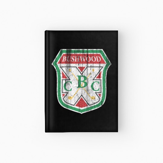 Vintage Bushwood Country Club Crest Hardcover Journal
