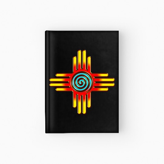 Zia Sun Spiral, Zia Pueblo, New Mexico I Hardcover Journal
