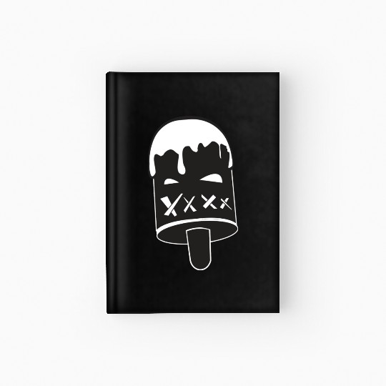mean ice cream Hardcover Journal