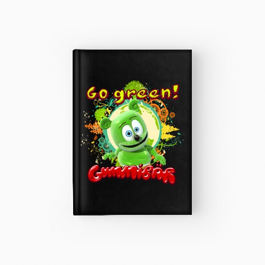 Gummibär Go Green Earth Day Trees Hardcover Journal