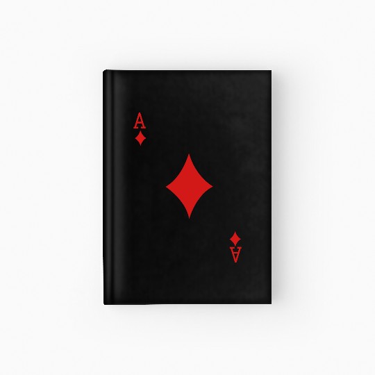 Ace Playing Card Hardcover Journal