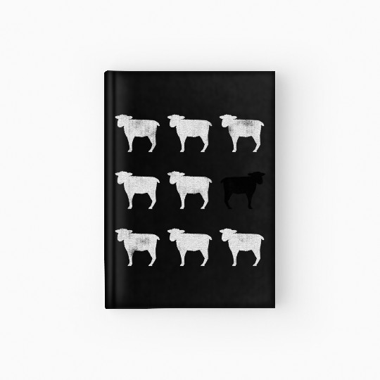 Many White Sheep: One Black Sheep Hardcover Journal