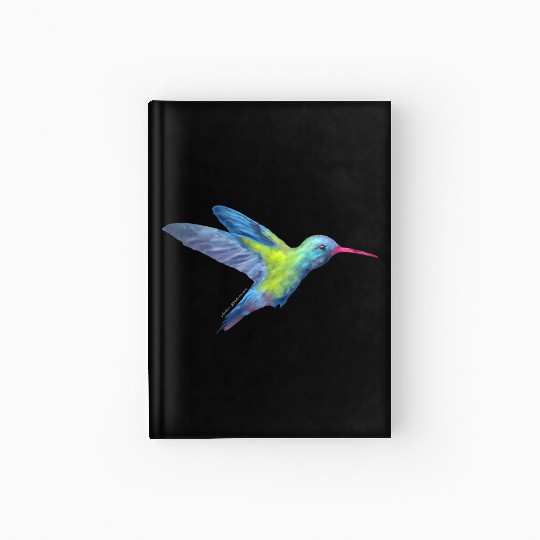 AD hummingbird Hardcover Journal