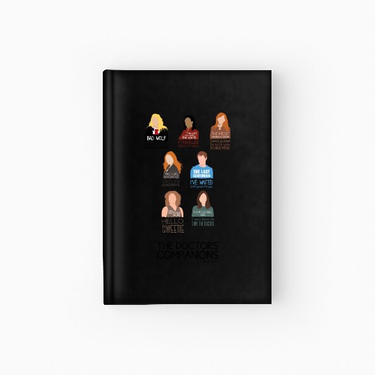 Doctor Who Companions (alternate version) Hardcover Journal