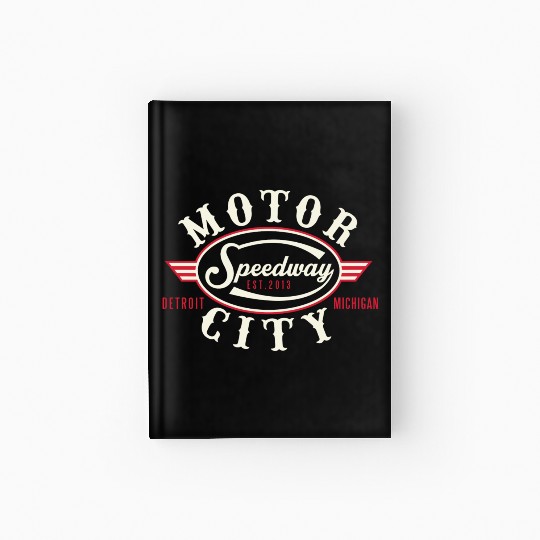 MOTOR CITY SPEEDWAY Hardcover Journal