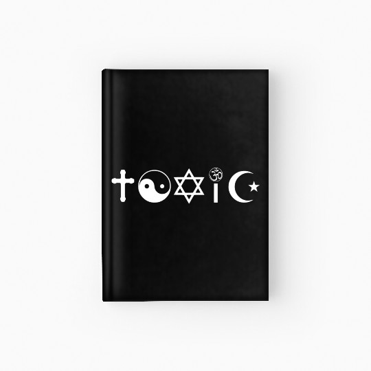 Religion Is Toxic Freethinker Hardcover Journal