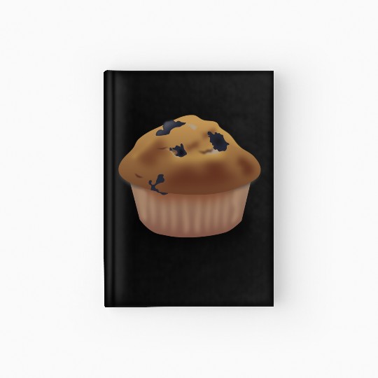 Blueberry Muffin Hardcover Journal